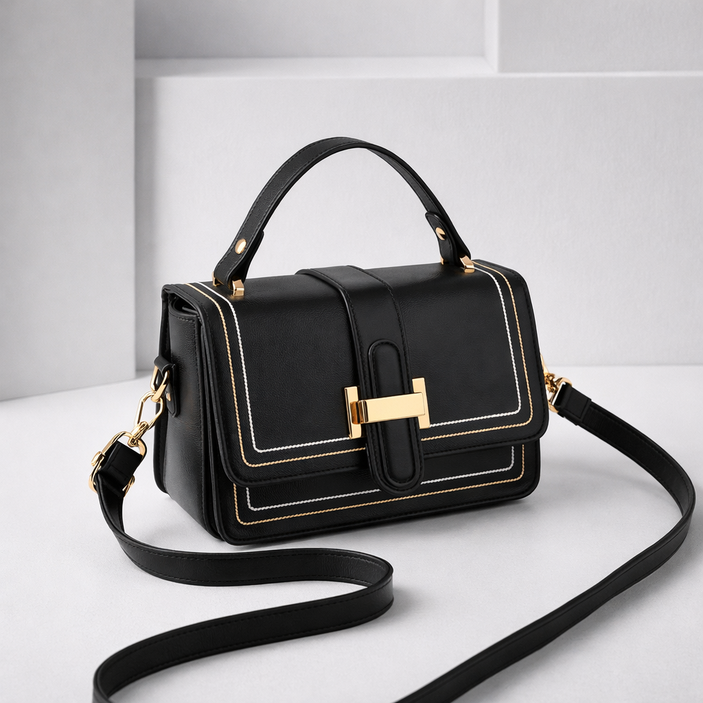 Luna Paris - Elegante Leren Handtas