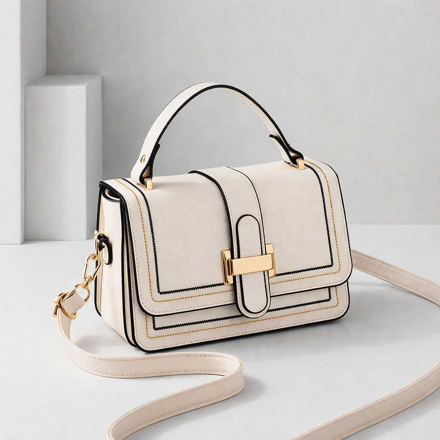 Luna Paris - Elegante Leren Handtas