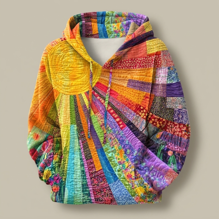 Amanda - Wildflower Gevoerde Hoodie