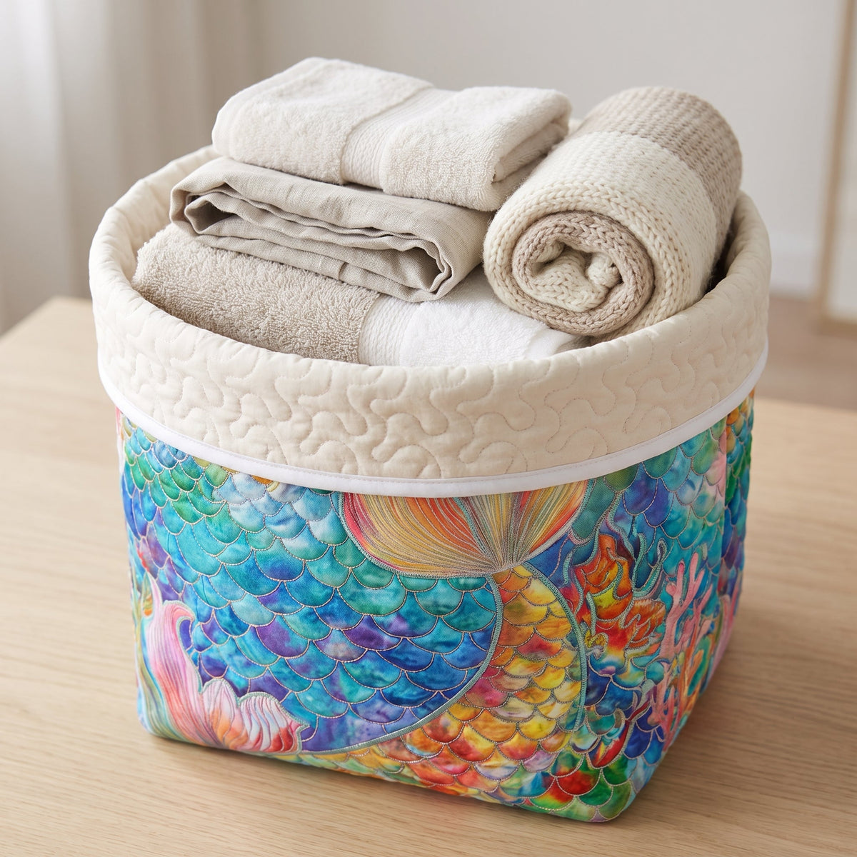Marine Sparkle / Gequilted Mand