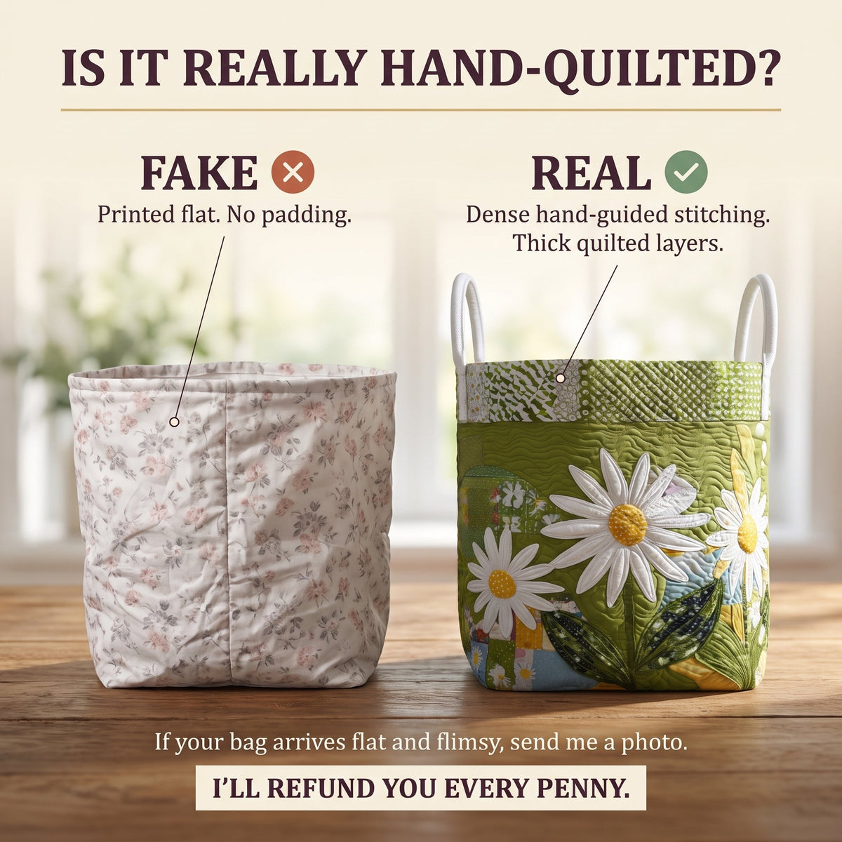 Zonnige Stelen / Gequilt Mand