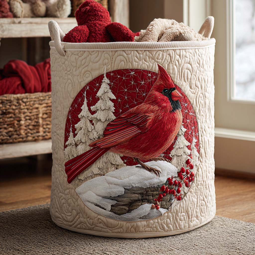 Cardinaal Rood / Gequilte Mand