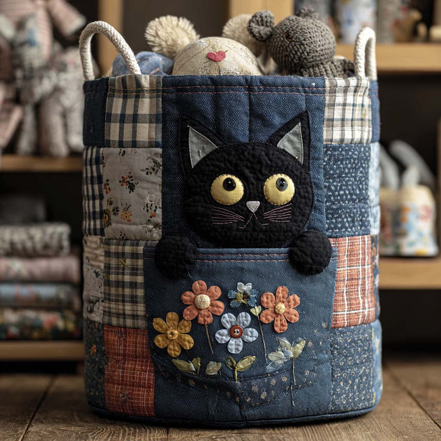 Denim Kat / Gequilte Mand