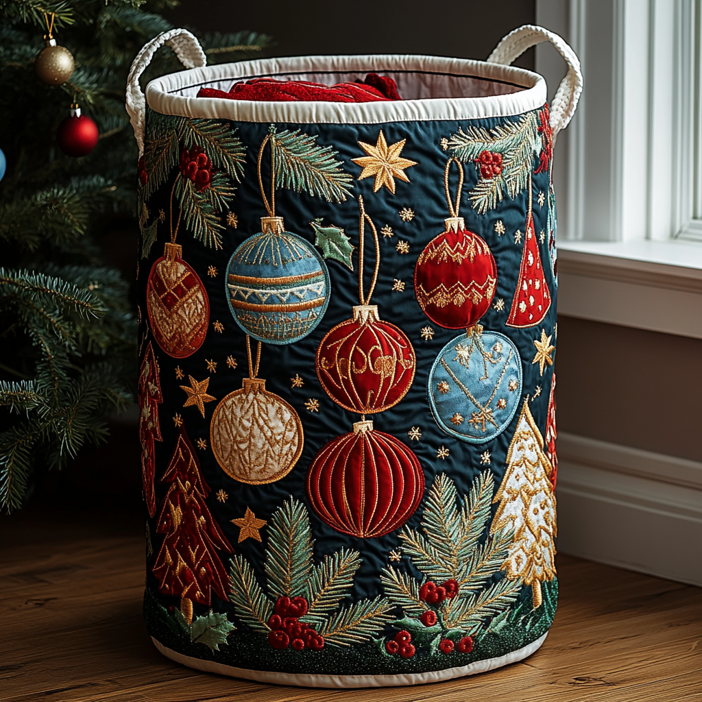 Feestelijke Charme / Gequilt Mand