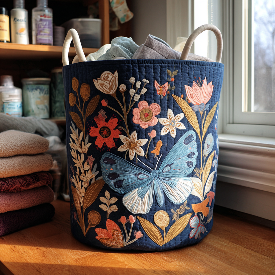 Bloemenvlucht / Gequilt Mand