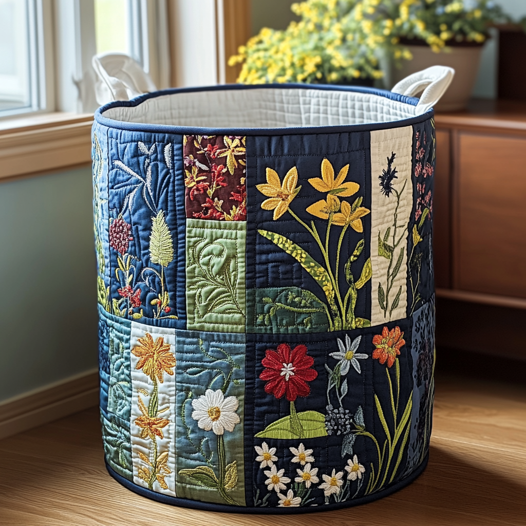 Natuurlijke Geluk / Gequilte Mand