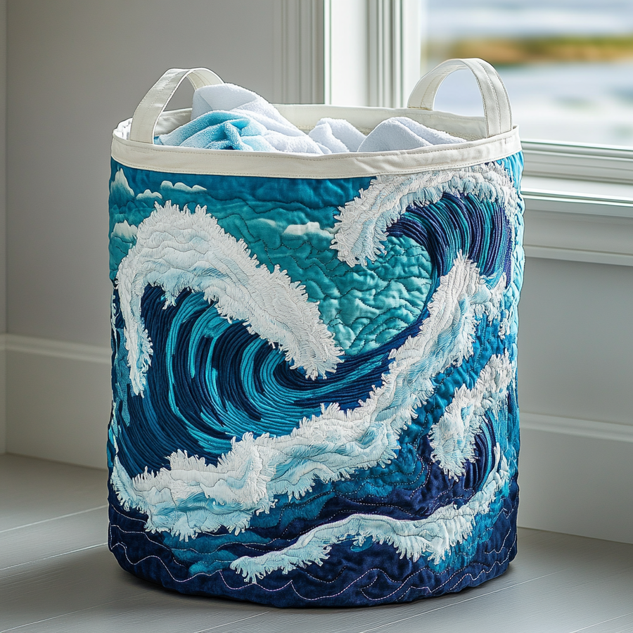 Oceaan Golf / Gequilt Mand