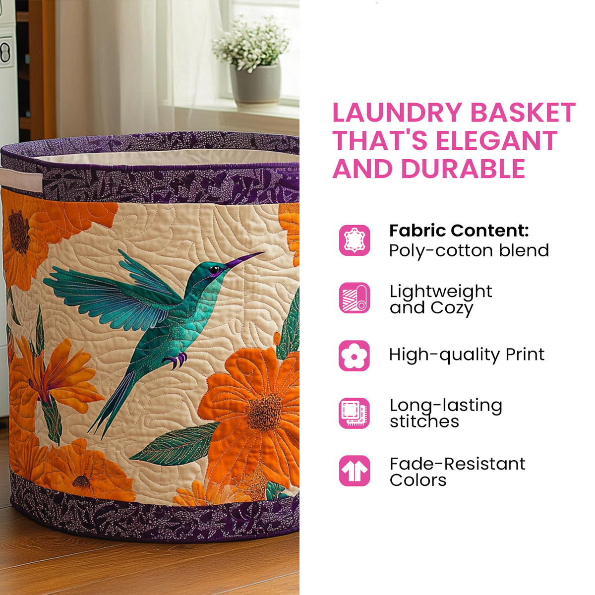 Stralende Zon / Gequilt Baskets