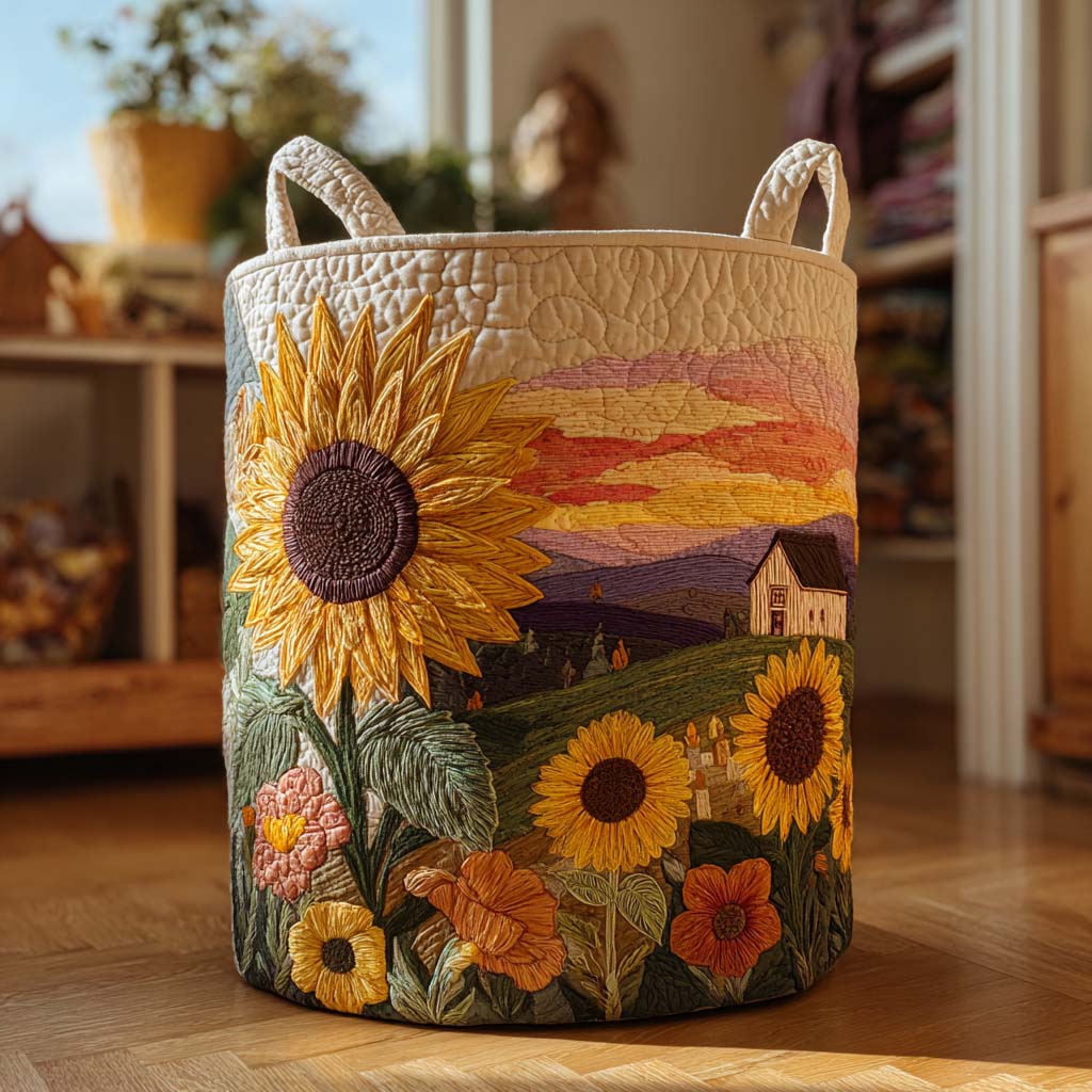 Stralende Zon / Gequilt Baskets