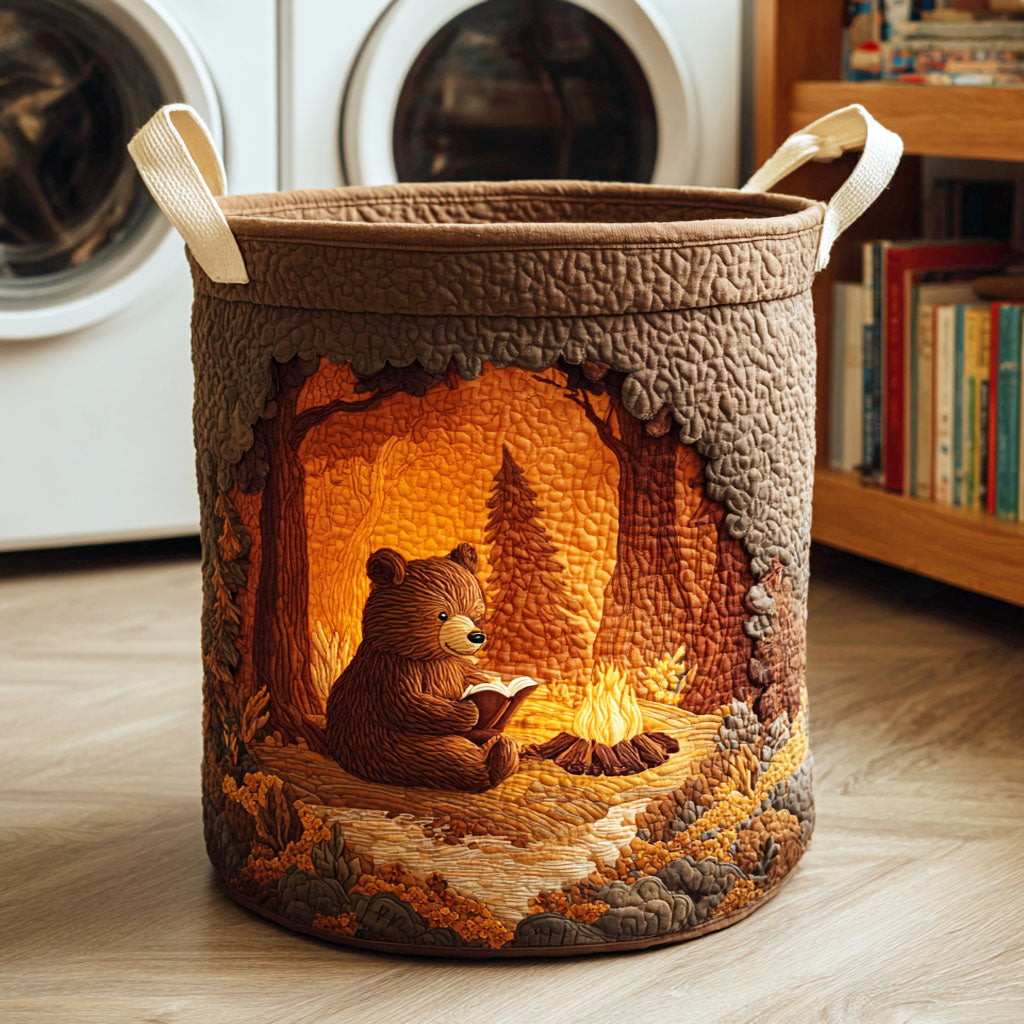 Lezende Beer / Gequilt Mand