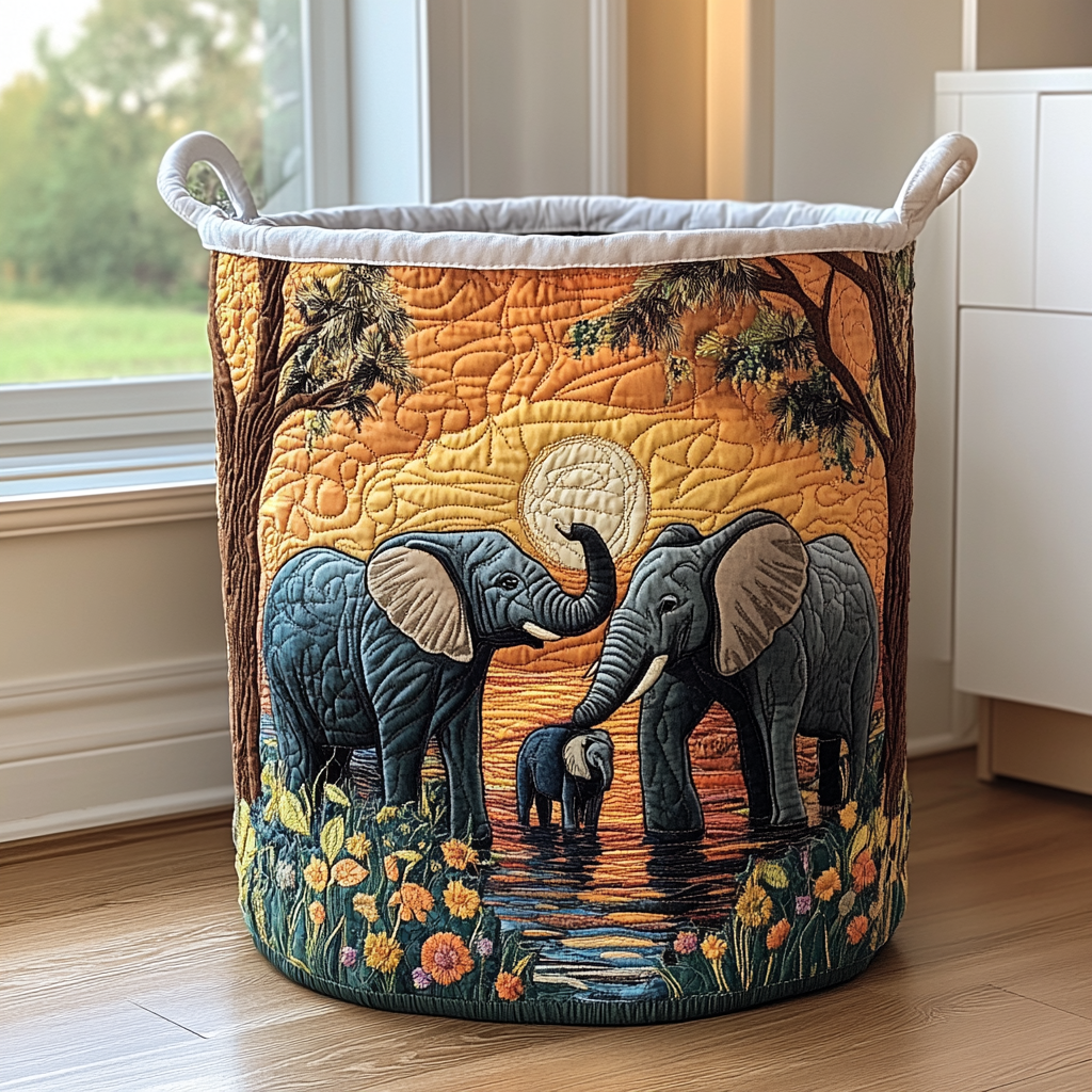Rustieke Olifant / Gequilt Mand