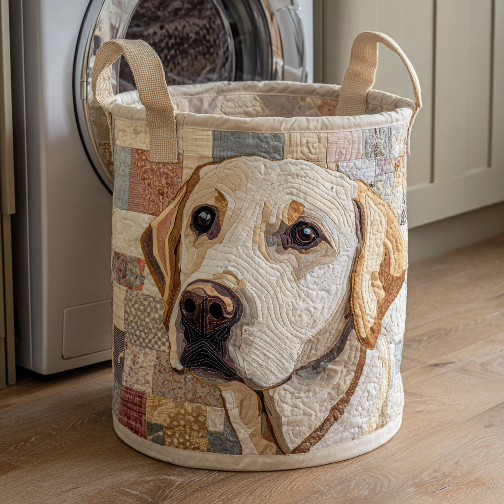Rustieke Labrador / Gequilt Baskets
