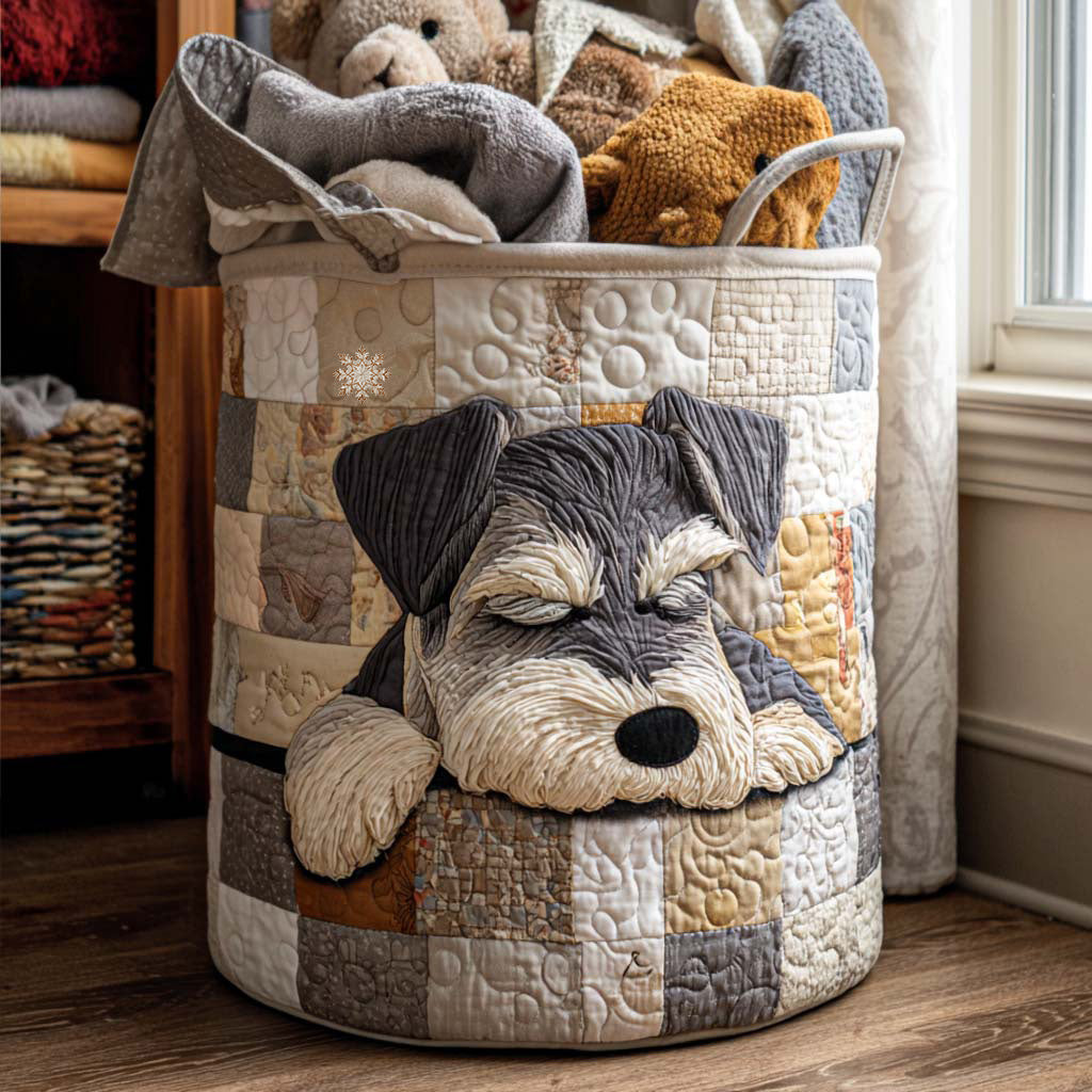 Slaapzame Schnauzer / Gequilt Mand