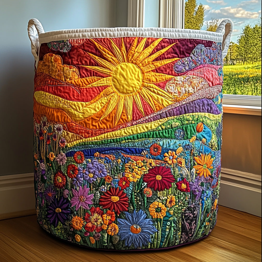 Zonnige Verwennerij / Gequilt Mand