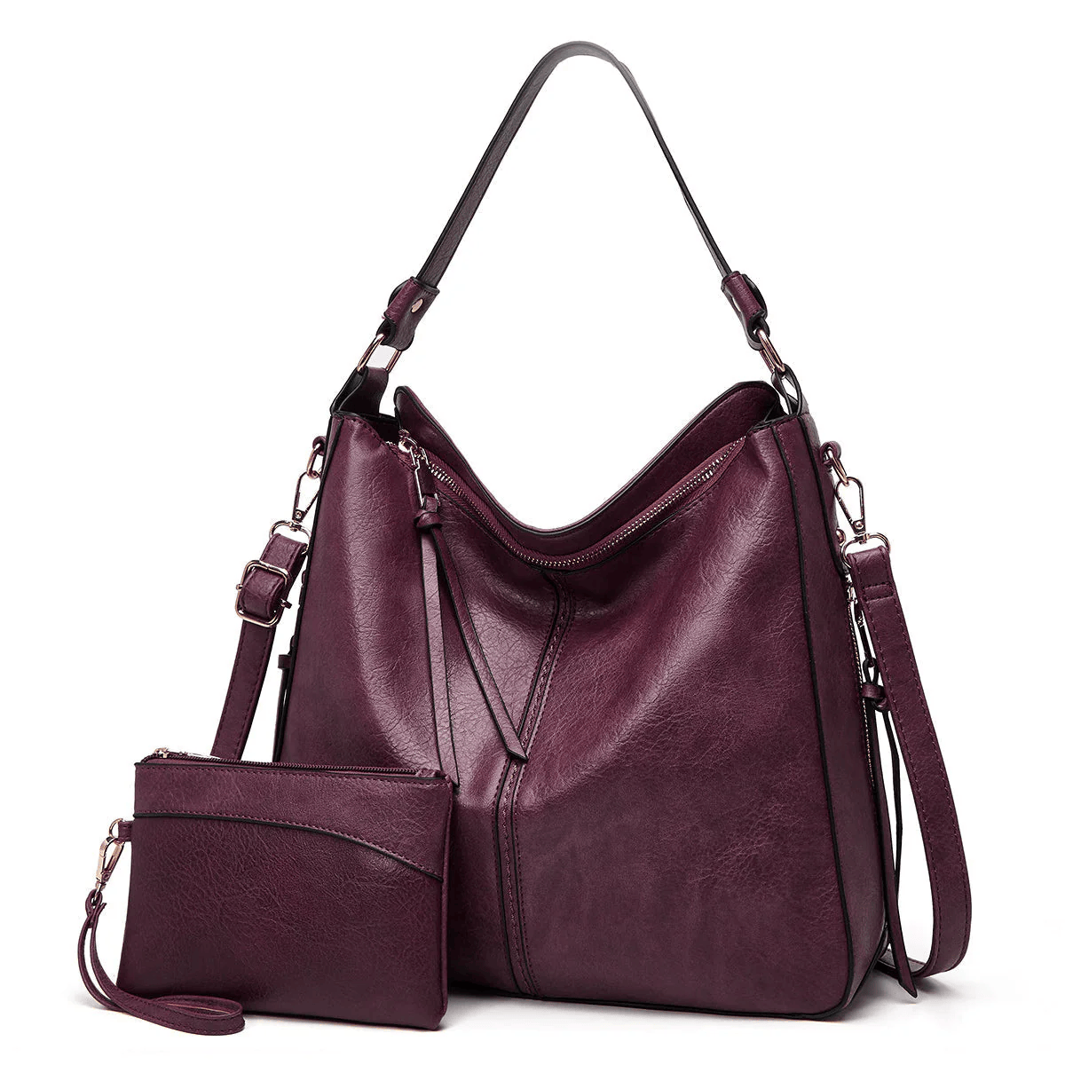 Étoile de Ville – Klassieke Vintage Leren Handtas