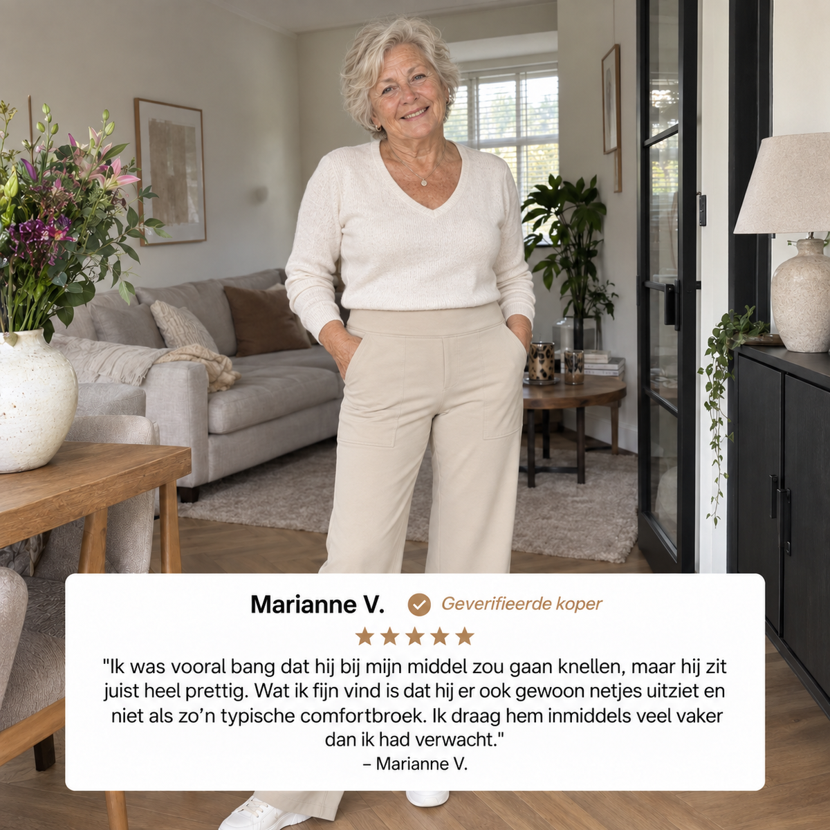 Sanne – Dé comfortabele stretchbroek voor elke vrouw
