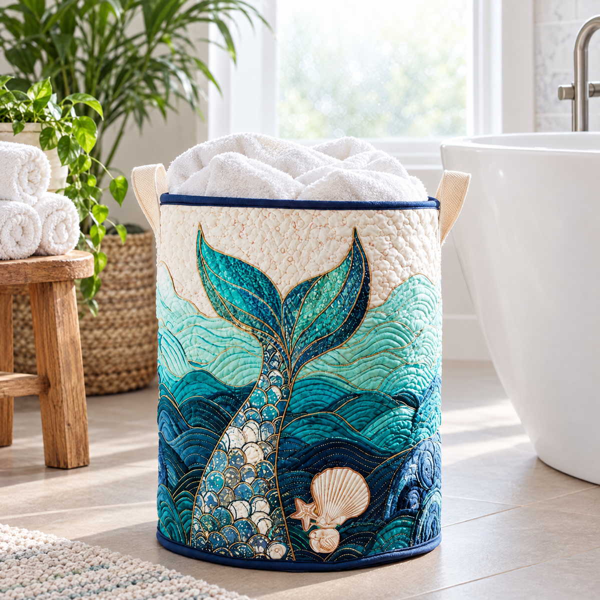 Mystieke Stroom / Gequilt Mand