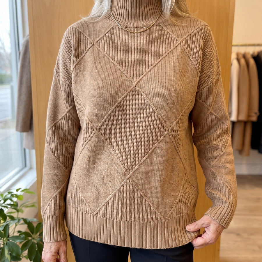 Bette coltrui met ruitbreisel