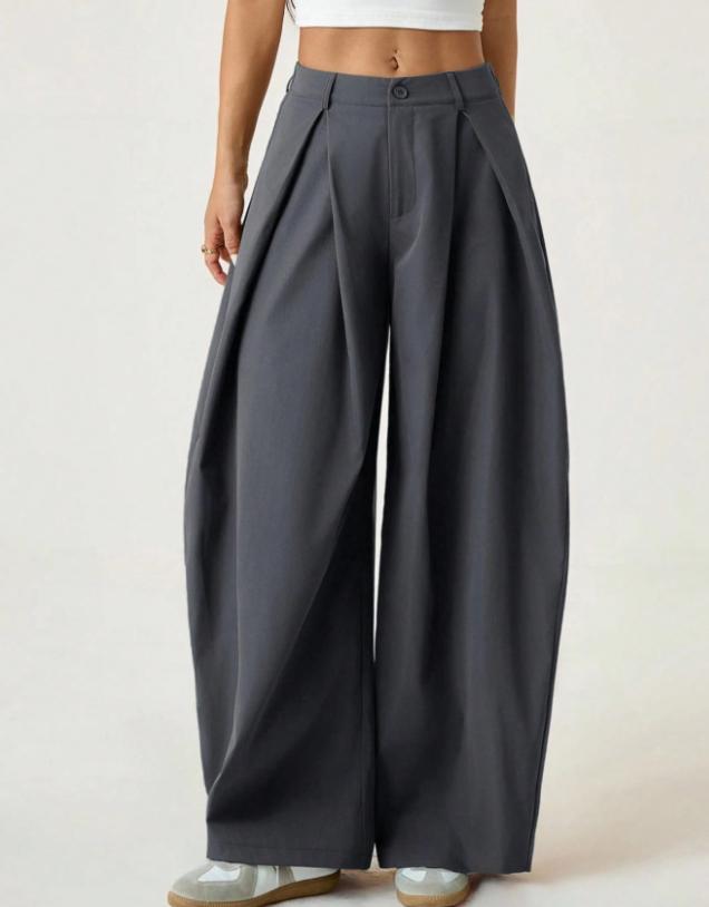 Elegante Wijde Pijpen Broek