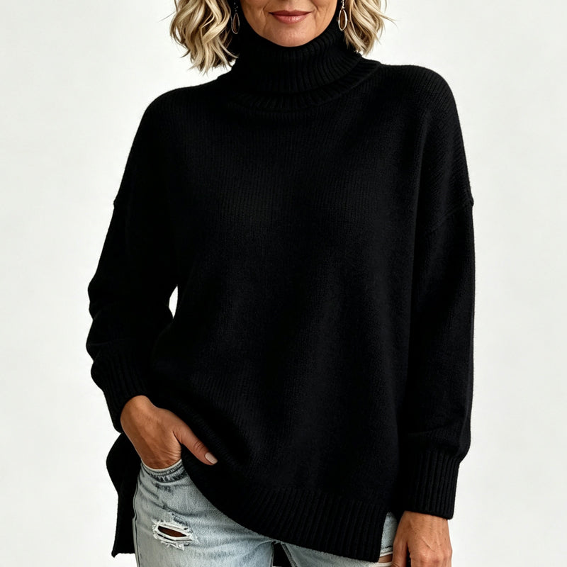 Oversized Geribde Coltrui voor Dames