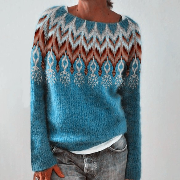 Elaine | Vintage Eilandenpullover